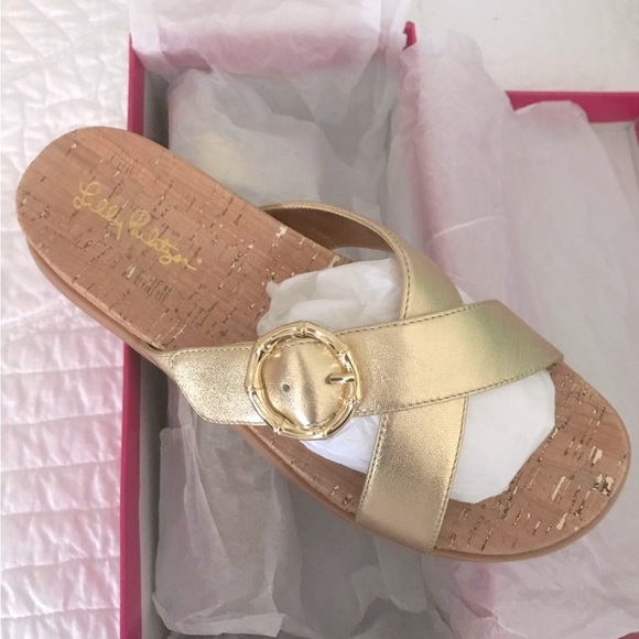 Lilly Pulitzer Bayshore Sandals - Picture 3 of 4